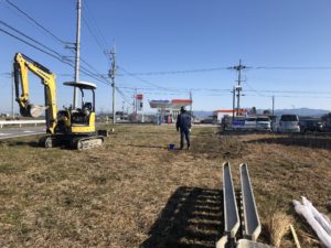 ももくりの家☆基礎工事が始まりました♪