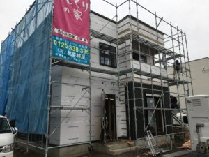 東近江市長町Ｏ様邸☆外壁工事
