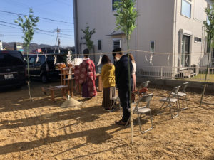 ☆湖南市Ｙ様邸地鎮祭がありました☆