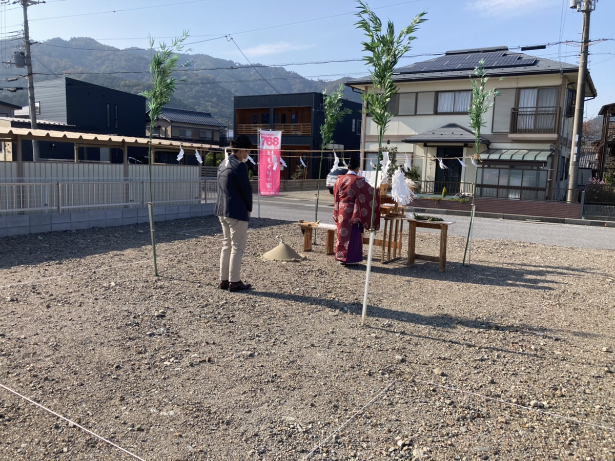 ☆地鎮祭に参加しました☆