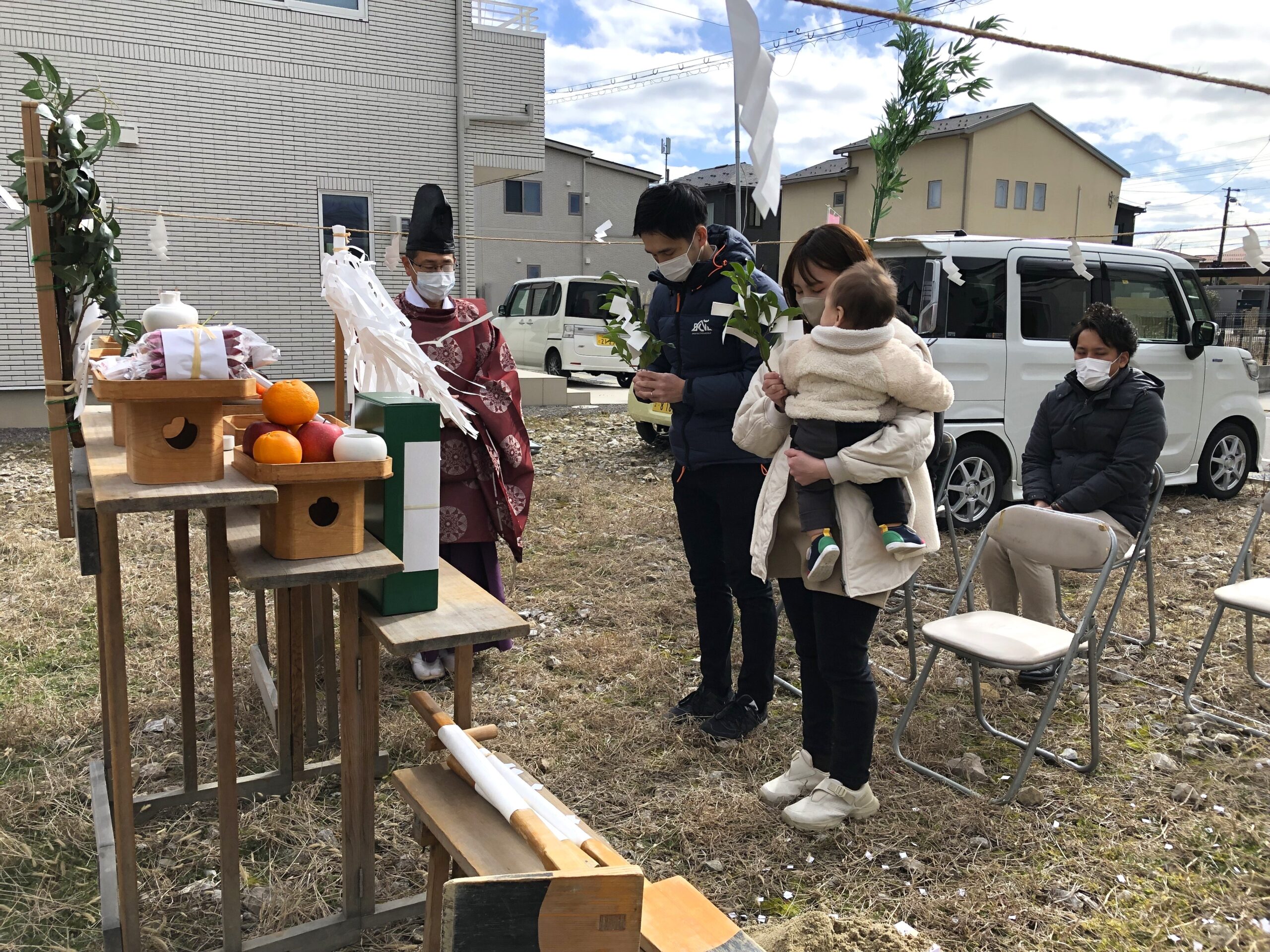 2/18地鎮祭がありました！