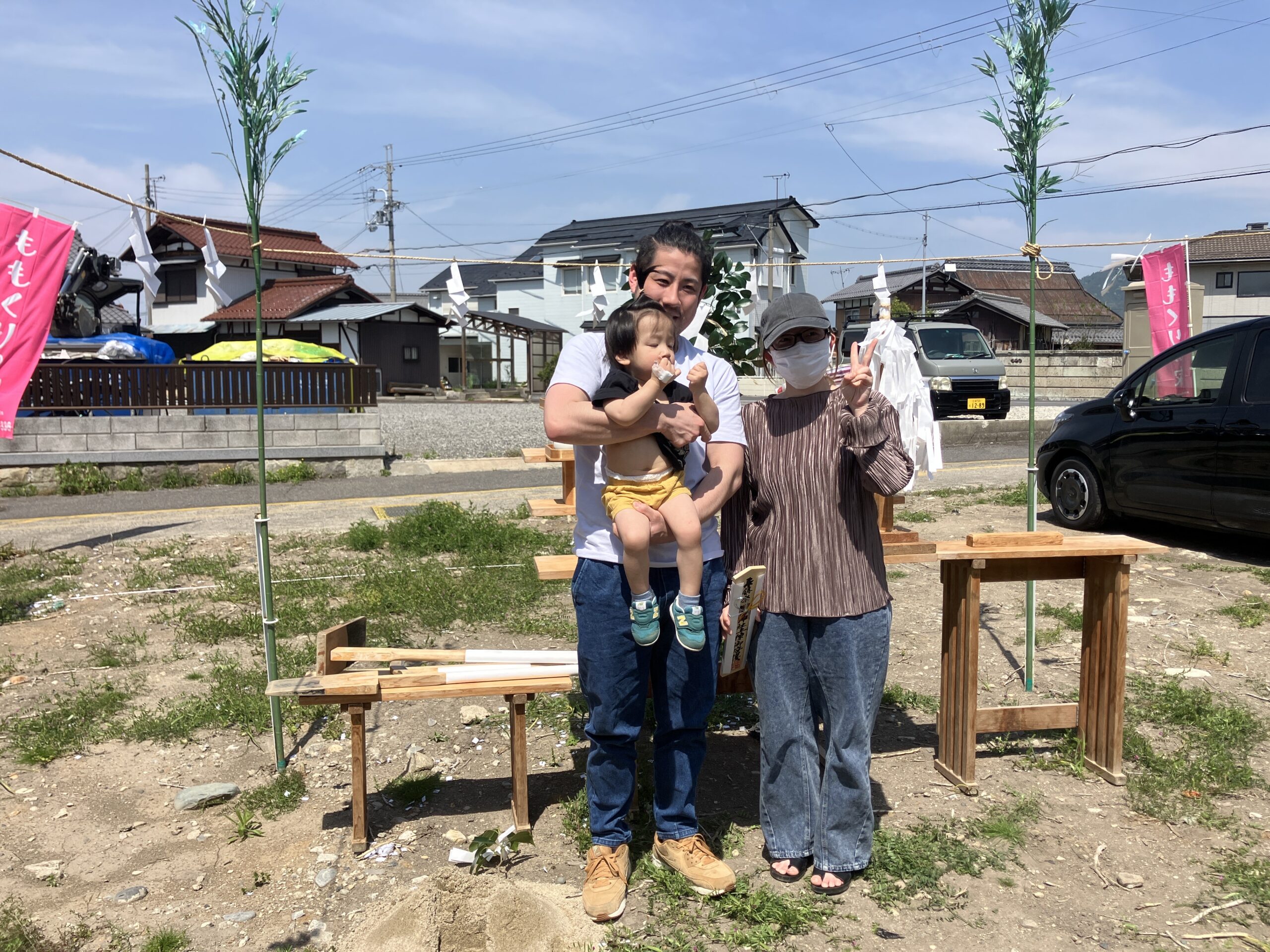 5/2　地鎮祭🛣️