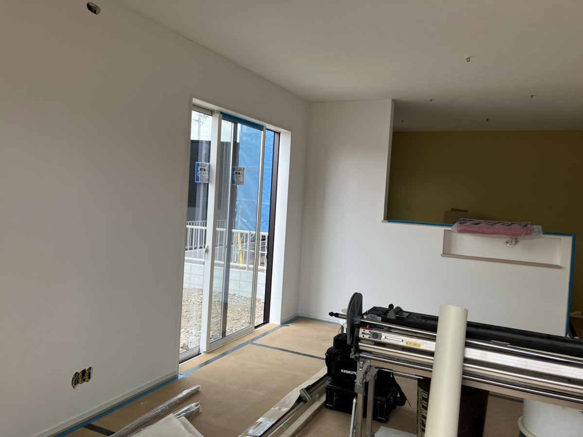 9/25☆豊郷町Y様邸クロス工事☆