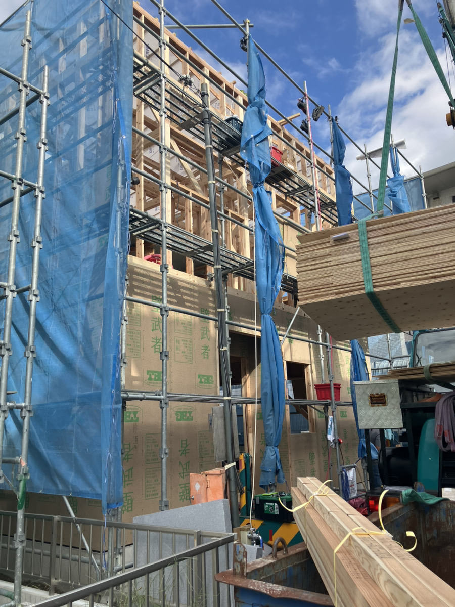 10/9☆栗東市H様邸上棟しました☆