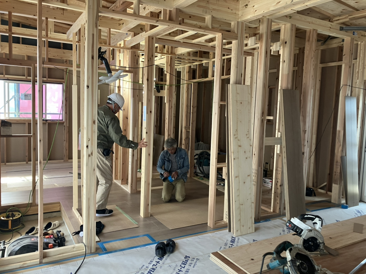 11/6☆彦根市I様邸中間検査☆