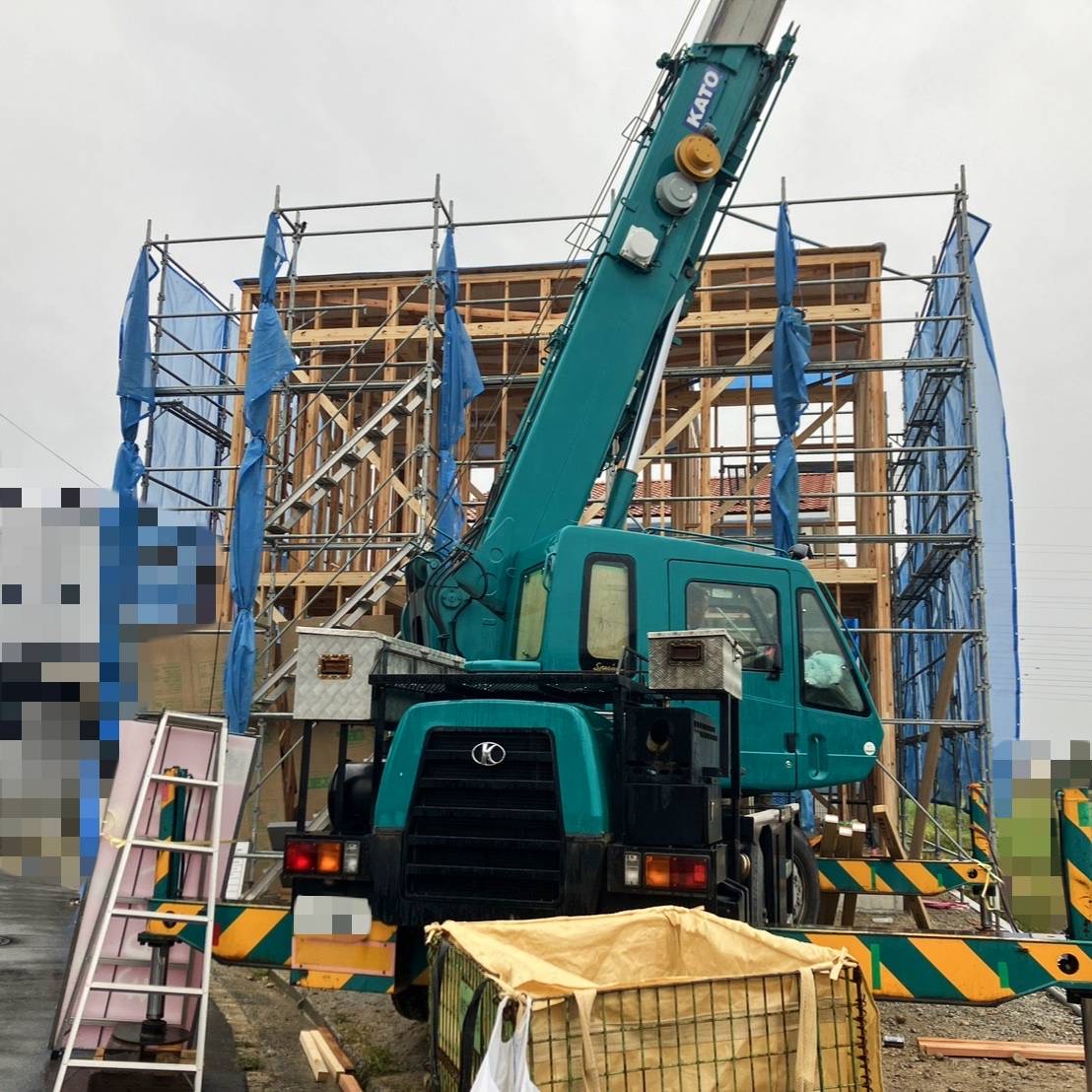 11/10　今回は近江八幡市で棟上げしました🏠✨