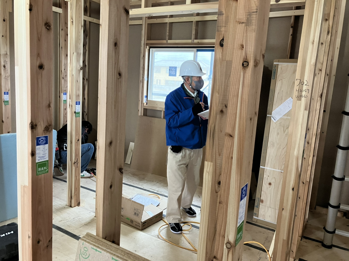 12/18☆犬上郡N様邸中間検査☆