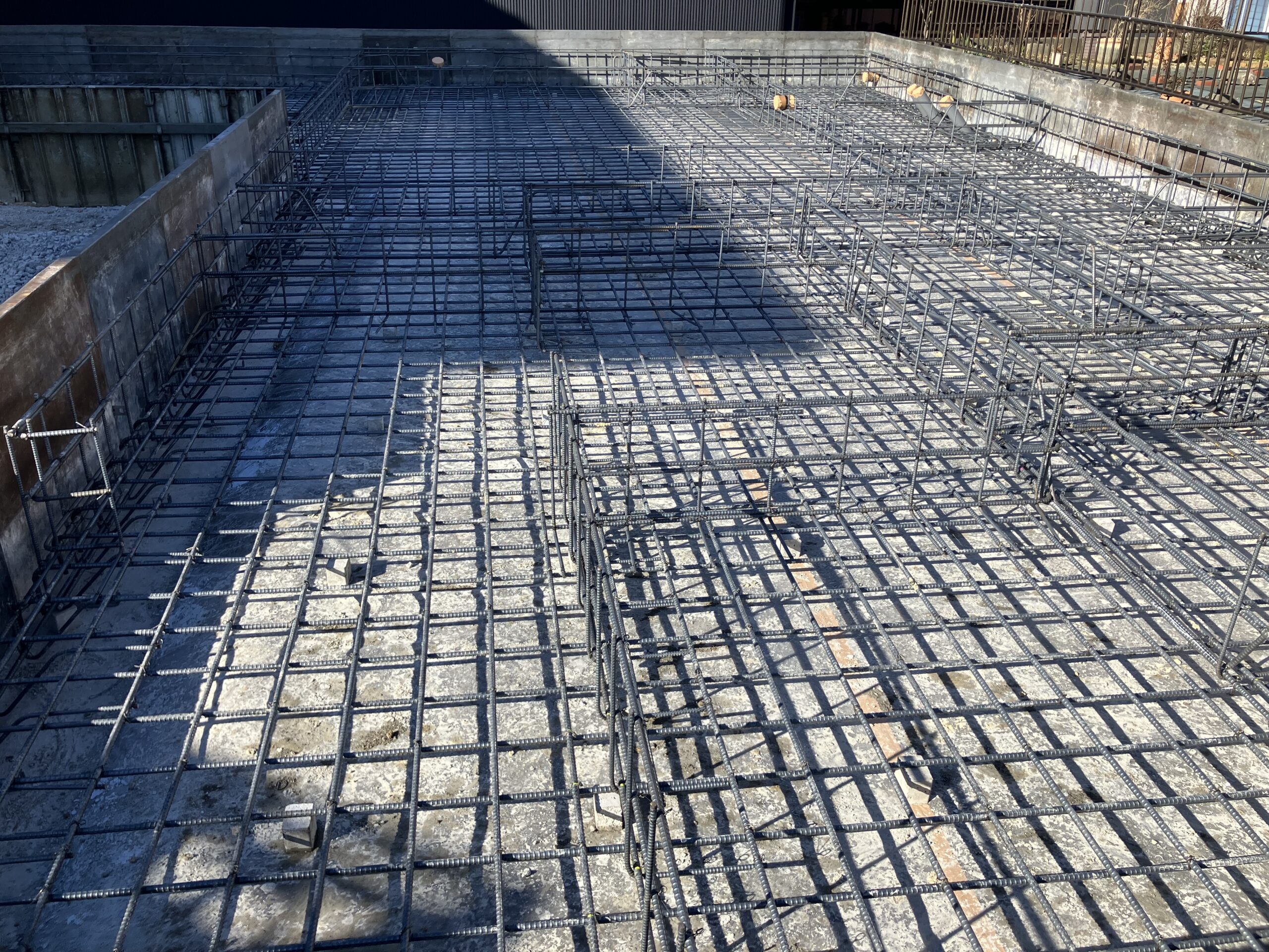 1/20　基礎配筋検査に行ってきました！