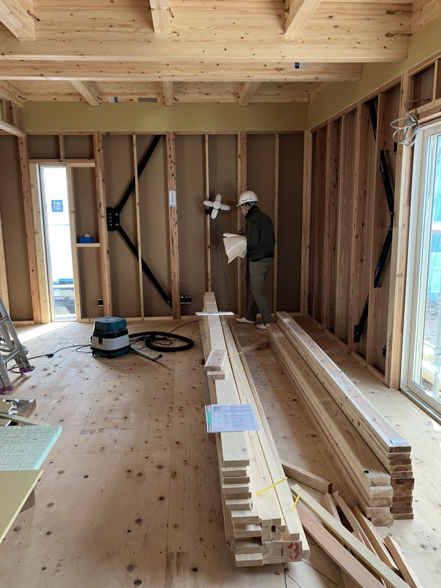 2/21☆米原市I様邸中間検査☆