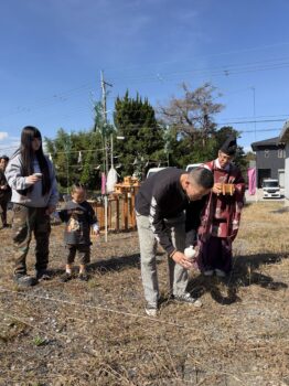 10/29　地鎮祭(^^♪